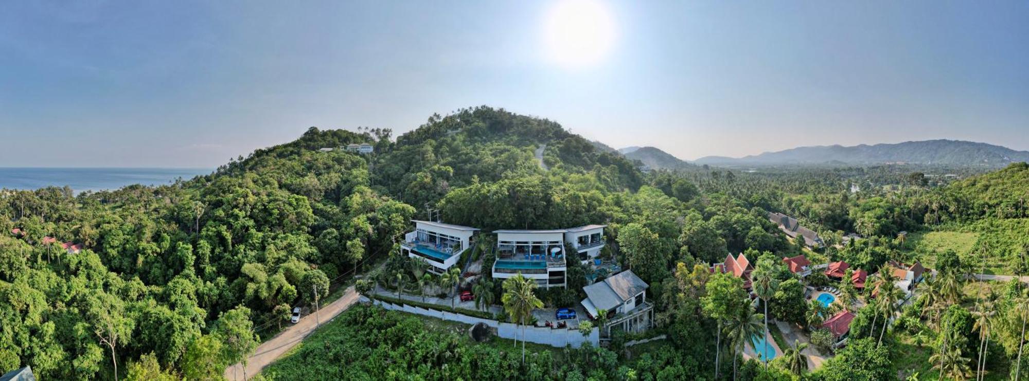 Ko Samui Seaview Pool Villa Seren With Car Laem Set Beach Luaran gambar