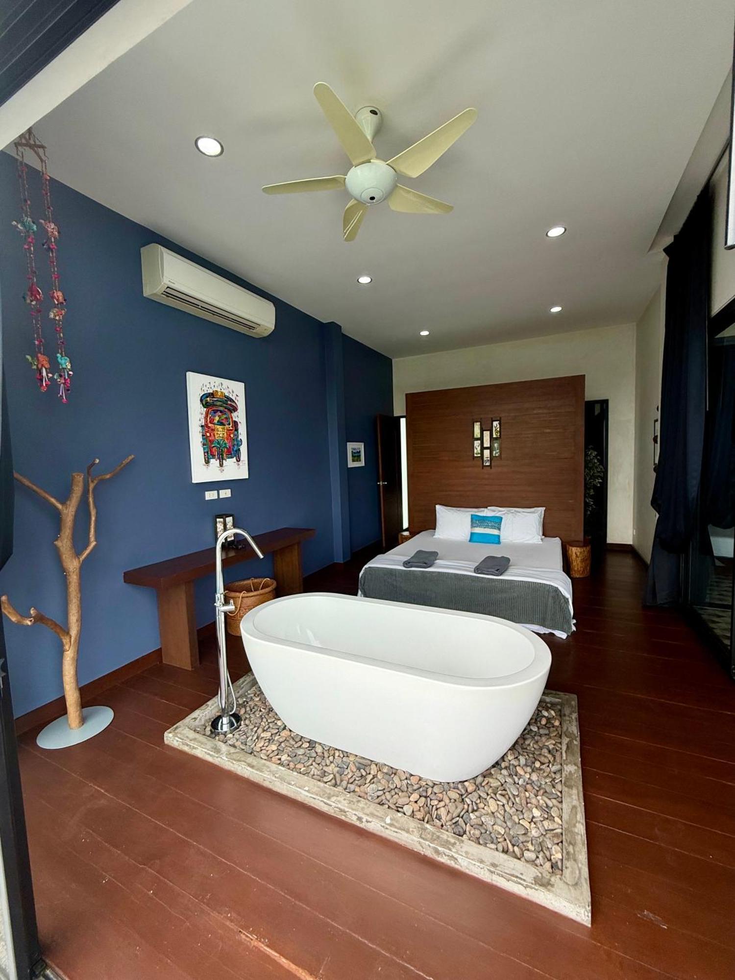 Ko Samui Seaview Pool Villa Seren With Car Laem Set Beach Luaran gambar