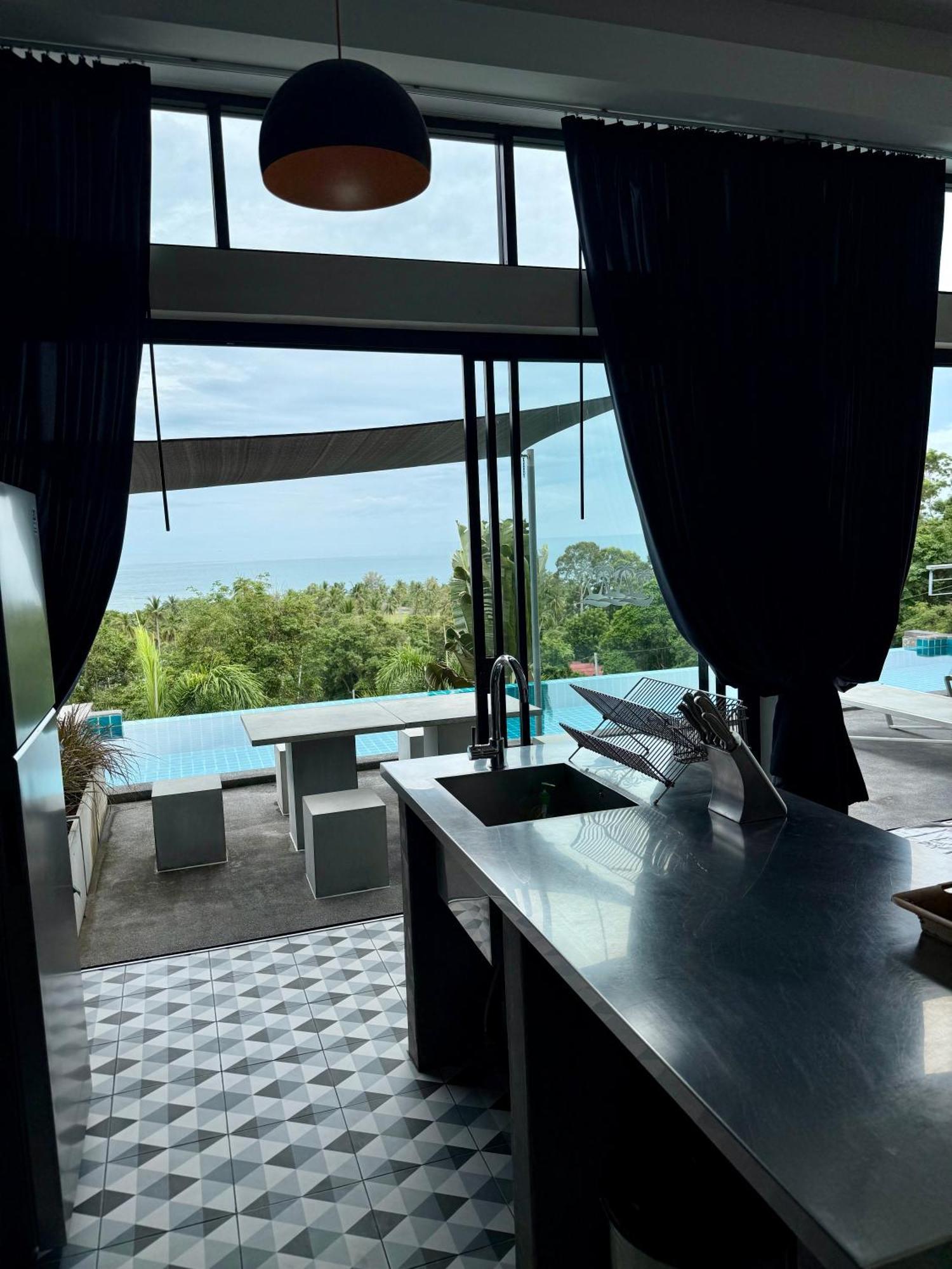 Ko Samui Seaview Pool Villa Seren With Car Laem Set Beach Luaran gambar