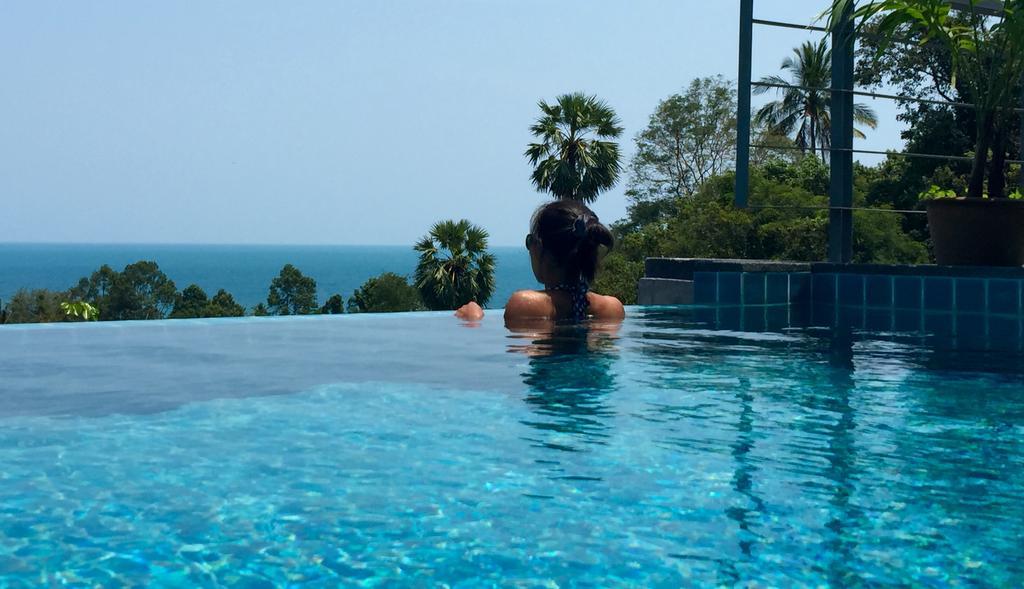 Ko Samui Seaview Pool Villa Seren With Car Laem Set Beach Bilik gambar