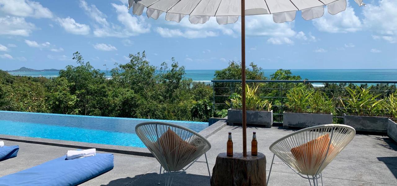 Ko Samui Seaview Pool Villa Seren With Car Laem Set Beach Luaran gambar